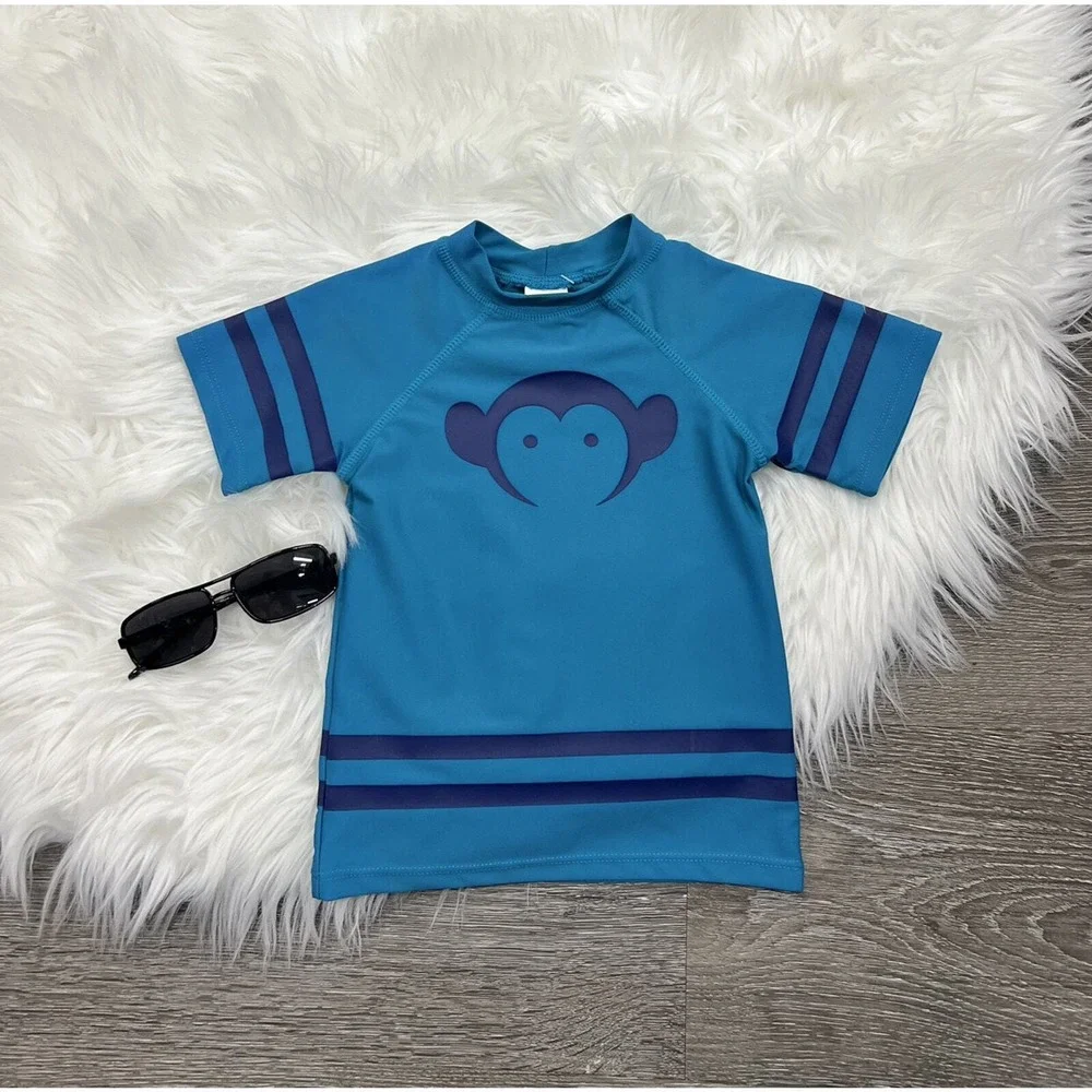 Appaman Logo Pacific Rash‎ Guard 2T (MSRP $40)